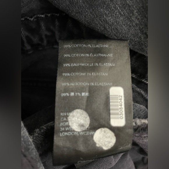 We the Free Women’s 27 Black Denim Overalls Adjustable Slim Leg - Picture 7 of 7